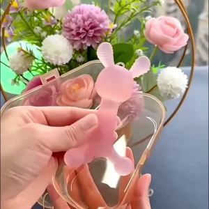 Mumystation Teether Bayi Rabbit Dan Kotak Mainan Teether Gigitan Bayi BPA Free