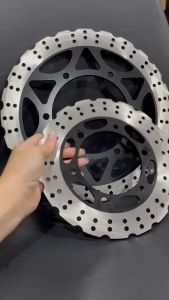 PIRINGAN CAKRAM BELAKANG DEPAN 1SET NINJA 150RR-150 RR DISC NINJA RR KARBU NINJA RR MONO SEPASANG