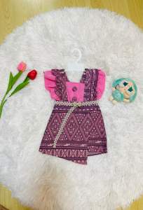 ชุดไทยประยุกต์งาน 2ชิ้น เสื้อ+กระโปรงน่ารักมากแม่🛍️