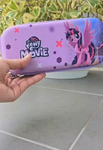 กล่องดินสอ ลายการ์ตูน มีซิปข้าง พร้อมส่งจากไทย