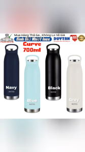 💝 VN BRAND 💝Bình Giữ Nhiệt Inox Curve 700ml Duy Tân An Toàn và Tiện Dụng 💝