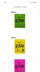 Senar Gitar Akustik String 011 Orphee TX 630 Original TX630 Set
