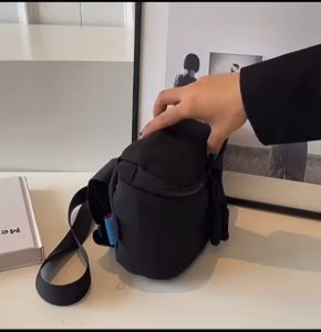 Japan inspired Nylon camera bag shape easy match chest sling bag 防水料百搭休闲胸背斜挎包