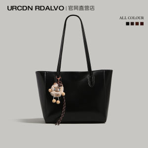 UR Urban Simple Style Casual Single Shoulder Tote Bag 2025 New Trend Versatile Underarm Bag for College Students Class Commuting