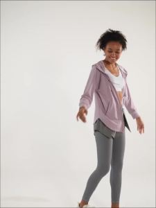 alo yoga แจ็คเก็ตโยคะป้องกันแสงแดด แขนยาวสำหรับผู้หญิง ซิป มีฮู้ด คาร์ดิแกน ฤดูร้อน ฟิตเนส ชุดโยคะ