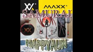 MAXX SAMURAI SERIES BADMINTON RACKET (FREE STRING FREE GRIP)