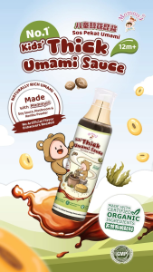 MommyJ® Sos Pekat Umami Kanak-Kanak 12bulan+ | MommyJ® Kids Thick Umami Sauce 12m+ (240g)