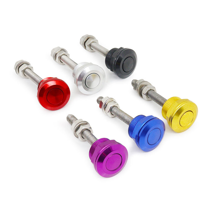 Universal 22mm Car Push Button Bonnet Hood Pin Lock Clip Kit Quick ...