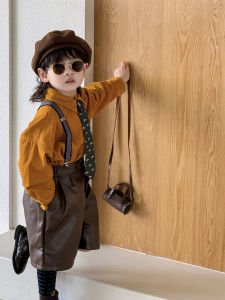 Áo Sơ Mi Trẻ Em Tagkita Phong Cách Hàn Quốc Cổ Điển Mùa Thu Đông Thường Ngày Vải Cotton Cho Bé Trai