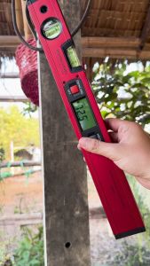 เครื่องวัดองศาดิจิตอล หน้าจอ LED 1 นิ้ว ขนาดเล็กกะทัดรัด วัสดุแข็งแรง แม่นยำสูง