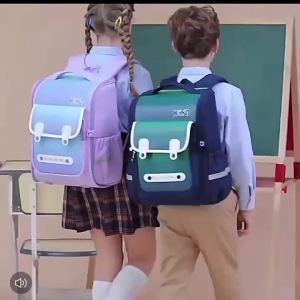 School Backpack for Kids 6-12years Primary School Student School Bag Boys Girls Large Capacity Waterproof Backpack Ergonomic Spine Support Lightweight Reflective Safety Sturdy Durable COD Fast Shipping Manila
