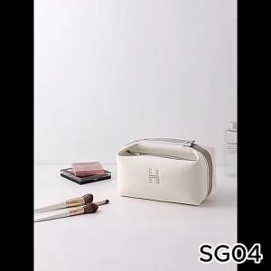 Tas Kosmetik Washbag / Pouch Make Up Bahan Canvas Waterproof / Pouch Travel Make Up Terlaris - SG04