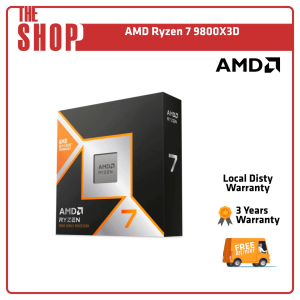 AMD Ryzen™ 7 ryzen 7 9800X3D Desktop Processor Tray version 9000 series 8 core 16 threads GAMING CPU Bundle