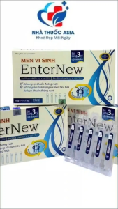 MEN VI SINH EnterNew Bổ sung 3 tỷ LỢI KHUẨN Bacillus subtilisBacillus clausii cho đường ruột hộp 20 ống