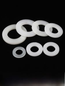 Thickened Nylon Plastic Insulation Flat Washer round Rubber M4M5M6M8M10M12 Hardware Tools Fasteners Washers Creaby Brand