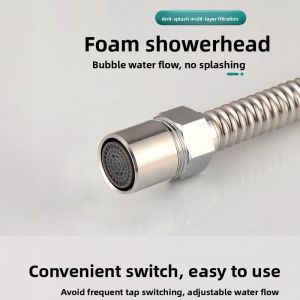 MONLEYTA | Water Faucet Extender with Anti-Splash Function Extendable Soft Hose