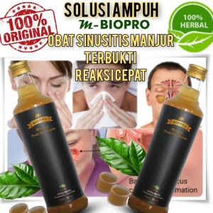 M Biopro Original Obat Sinusitis Hidung l Obat Sinusitis Menahun 380 ml Terbukti Manjur