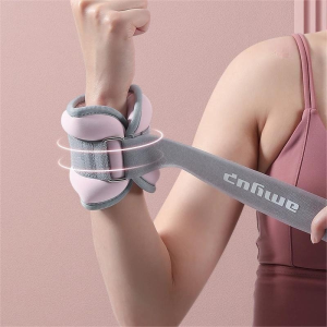 2 pcs Pergelangan Kaki Pergelangan Tangan Beban Pergelangan Tangan Silikon yang Dapat Disesuaikan Peralatan Kebugaran 0.3kg / 0.5kg