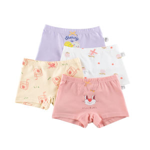 Quần Lót Nữ Trẻ Grrr Cotton Co Giãn Họa Tiết Trái Cây Phong Cách Hàn Quốc Quần Lót Trẻ Em Cạp Vừa Mùa Hè Thoải Mái Thoáng Khí