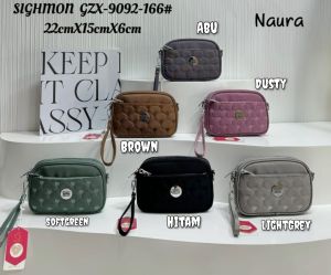 Pouch/Selempang SIGHMON KANVAS 2Sleting SGH9092-166/130 (2Tali)