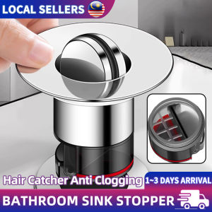 Wash Basin Leaking Plug Drainer Flap Plug Universal Bathroom Sink Basin Deodorant Filter Anti Hair