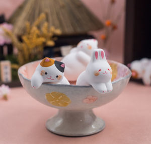 Đồ Trang Trí Treo Tường Hình Mèo May Mắn Hình Con Rồng Hình Con Hổ Hình Con Thỏ Hình Con Ếch Cho Màn Hình Máy Tính Để Bàn