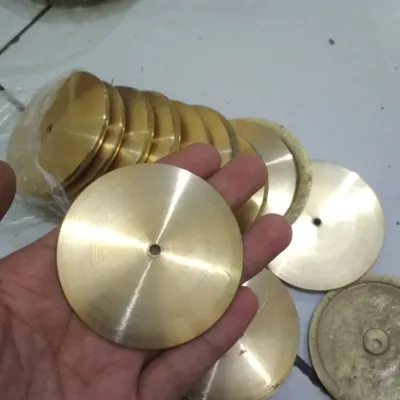 Krecek kricik kuningan asli rebana hadroh hadrah 7cm