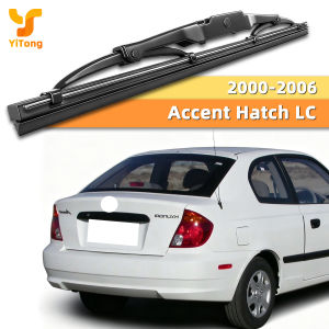 Suitable For Hyundai Accent Hatch LC 2000-2006 Rear Wiper Blade Streak Free Cleaning Flexible Rubber Back Glass Replacement