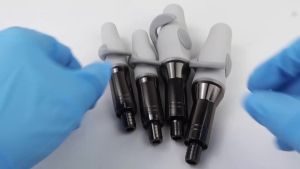JNSUR Silicone Rubber&Stinless Steel Suction Dental Suction Handpiece Saliva Ejector Handpiece 9mm Connector Dental Chair Acces