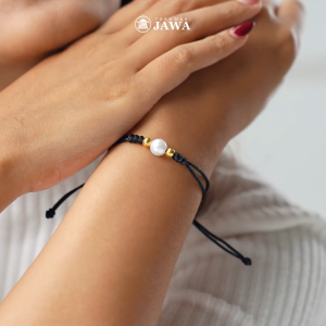 Gelang Tali Emas Mutiara Kadar 10 Karat Toko Mas Jawa