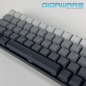 ZIFRIEND 131-134 Keys Gradient PBT Keycaps Top or Side Engraved for Gaming Mechanical Keyboard