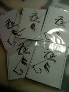 rangkai kail neklin ikan bawal isi 5pcs