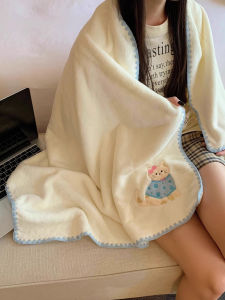 Khăn Tắm Hình Mèo Dễ Thương Khăn Tắm Nhanh Khô Bằng Vải Nhung San Hô Khăn Lau Tóc Cho Trẻ Em Và Người Lớn