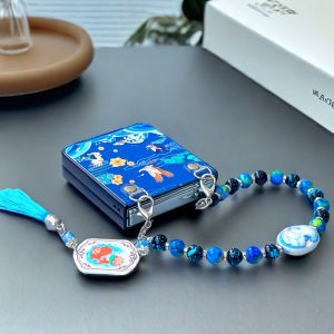 Foldable Lightweight Anti-Fall Phone Case with Lanyard Chain for Zflip6 Xiaomi Mixflip Huawei Novaflip Cute Tassel Honor Magicvflip