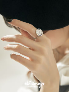 Retro Ins Vintage Adjustable Open Ring Cool American Style Stackable Finger Ring for Boys And Girls Fashion Jewelry Accessory