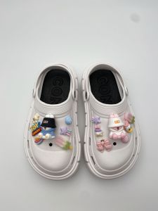 Crocs-jibbitz Charms Phụ Kiện Giày 3D màu ngư dân gấu tự làm có thể tháo rời giày hoa khóa Guốc trang trí cho CROCS