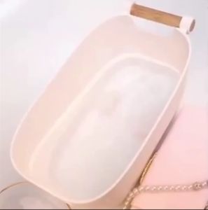 อ่างแช่มือ ใช้สำหรับทำสปา ลูกบอลสปามือ (Rose Spa nails) 250g.