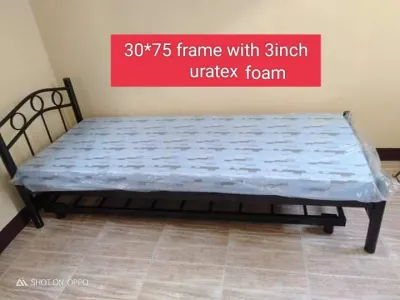 HD BEDFRAME WITH URATEX FOAM 3INCH SET