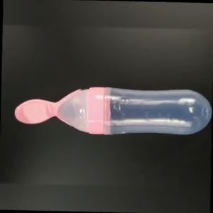 WONDERBABYSHOP Botol Sendok MPASI Bayi Spoon Feeder Silikon BPA Free