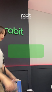 RABIT Smart IP CCTV Camera Indoor Wide Angle Full HD 2K 3 MP / Fix Camera