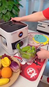 SG【READY STOCK】5L Home Appliance Air Fryer Smart Isual Touch Screen Multi-Function Air Fryer Digital Display Screen Visible Transparent Window Nnon-Stick Pan Detachable Basket Rapid Heater Mini Air Fryer Oven  Electric Fryer