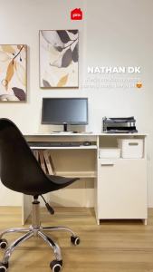 PIRA METROPOLIS - NATHAN DK100 Meja Belajar / Meja Kerja / Meja Kantor