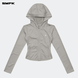 SMFK | Sculpting Crossflower Slim Sports Jacket