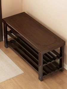 TUOJUE | Shoe-changing Bench with Shoe Rack Long
