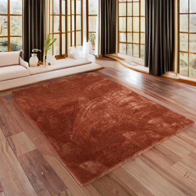 Karpet bulu rasfur alas duduk ukuran 160x100 cm