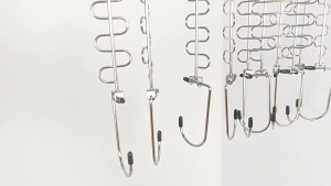 Metal Cascading Hangers Space Saving Stainless Steel Closet Wardrobe Organizer Multifunctional Magical Hook Clothes Storage Rack