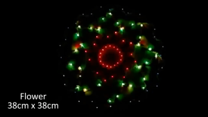 LED Christmas Parol Lantern Light Decorations with Festive Design for Home and Outdoor Seasonal Use | BOOKTOK PH