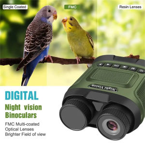 Night Vision Binoculars 2.5K Rechargeable Night Vision Goggles with 3" Large Viewing Screen 8X Optical Zoom Can Save Photo Video
