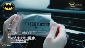 Vanzo Batmobile 1989 Car Air Freshener 经典款蝙蝠车汽车香氛 Batman Car Perfume Pewangi Kereta Classic Blossom Refill Pack Fragrance Tablet 补充装香氛片