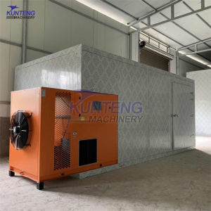 KUNTENG Tray Commercial Food Drying Machine 800 1000 3000 Output Vegetable Fruit Meat Seafood Herbal Dryer Machine Dehydrator